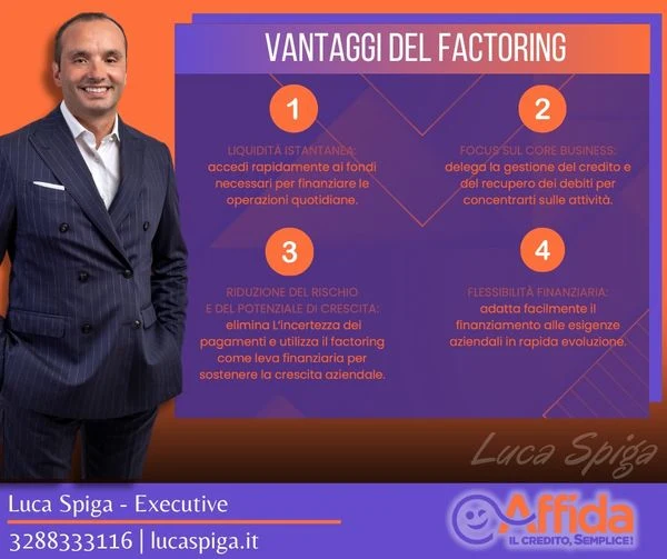 Luca Spiga - Consulente Finanziario - Vantaggi del factoring